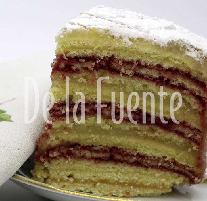 Torta de Panqueque Frambuesa - Mazapán - Imagen 3