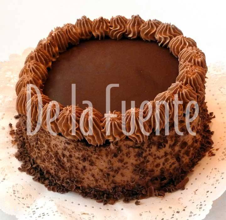 Torta de Panqueque Chocolate con Frambuesa - Manjar